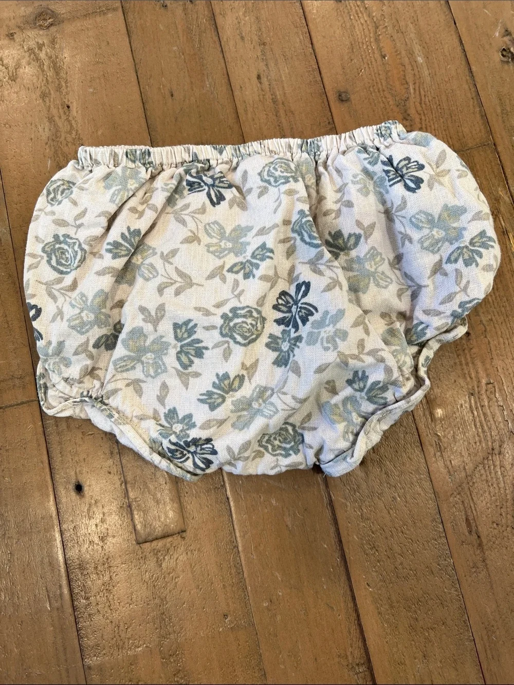 Rylee + cru linen blend floral tank top and bloomers set 3-6 months play